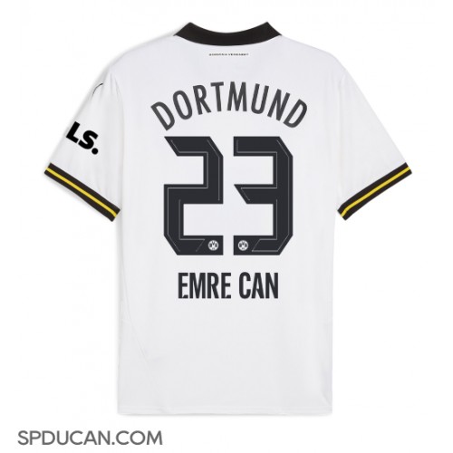 Muški Nogometni Dres Borussia Dortmund Emre Can #23 Rezervni 2024-25 Kratak Rukav